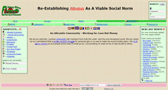 Desktop Screenshot of altruists.org
